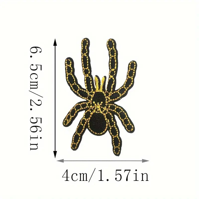 Spider Iron On Embroidery Patch