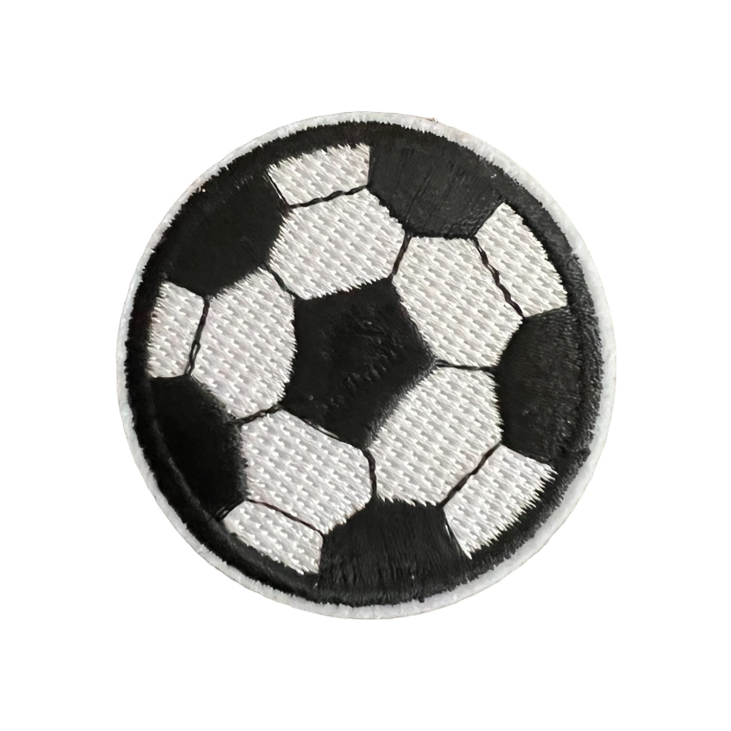 Soccer Iron On Embroidery Patch