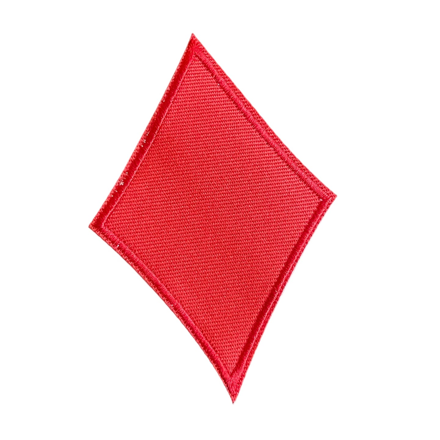 Red Diamond Iron On Embroidery Patch (Copy)