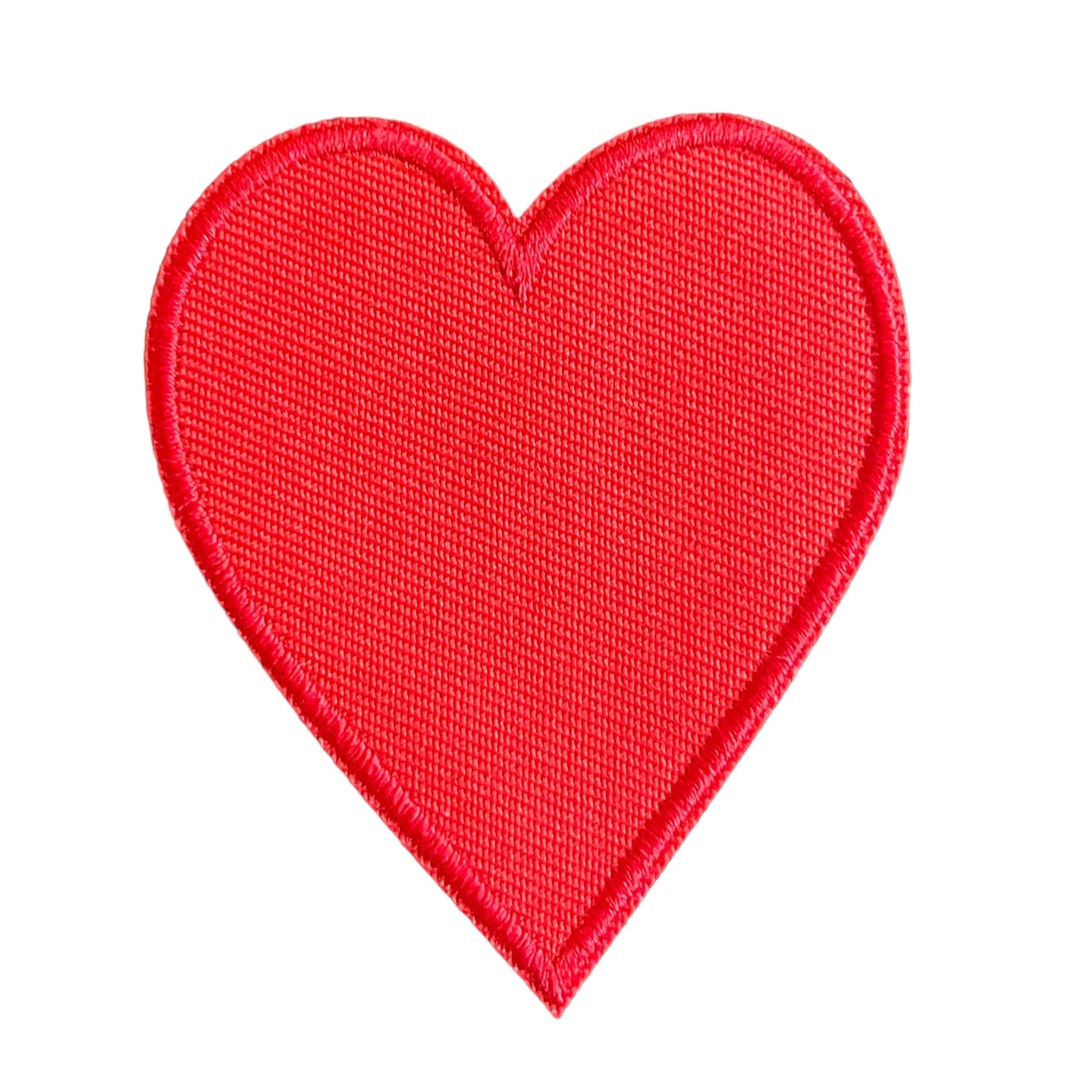 Red Heart Iron On Embroidery Patch