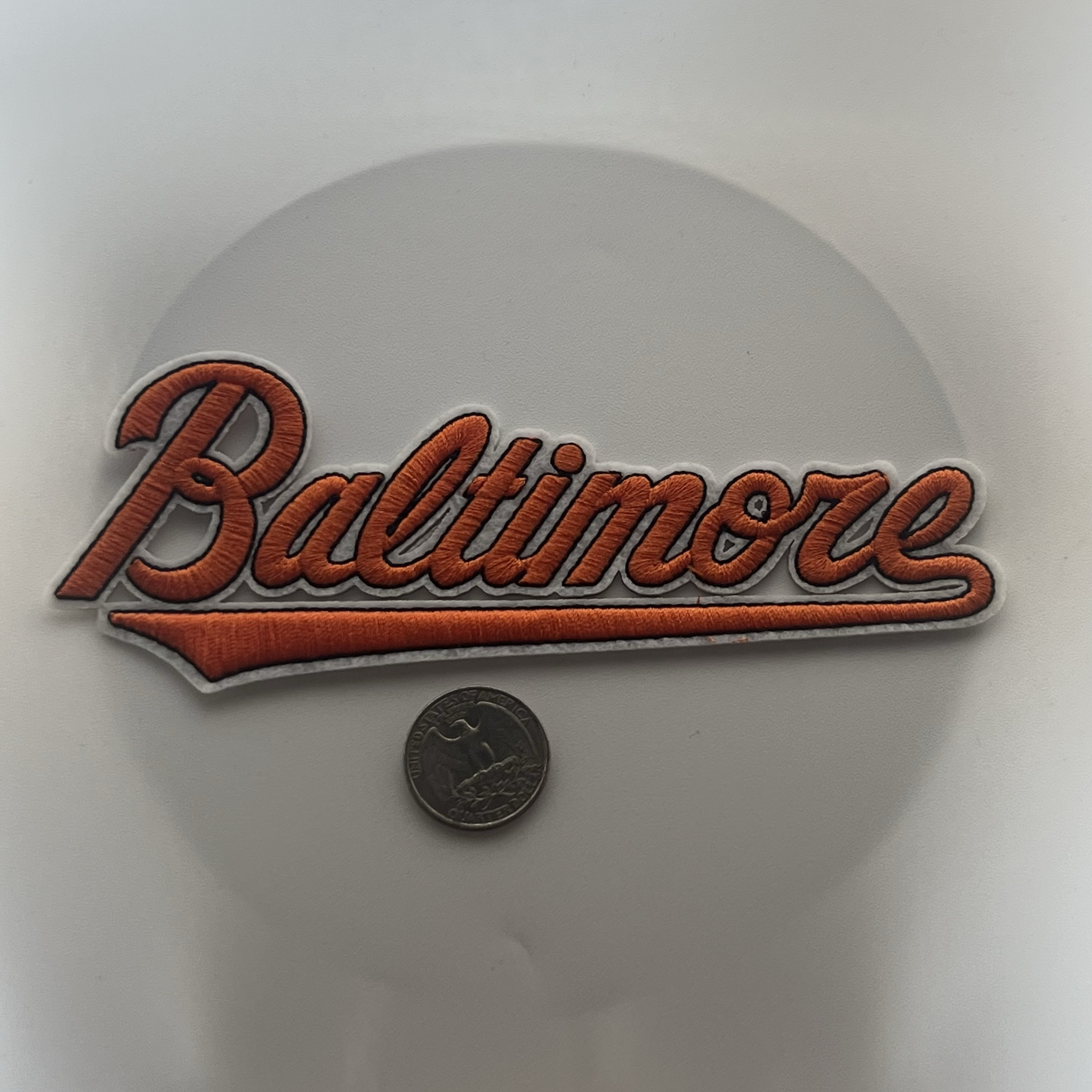 Orange Baltimore  Patch